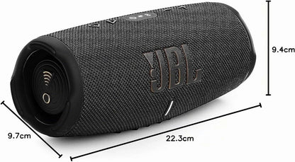 JBL Charge 5 - Kabelloser Lautsprecher mit WLAN / Bluetooth - Schwarz - NEU OVP