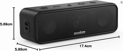 Soundcore 3 Robuster Outdoor Bluetooth Lautsprecher IP68 16W BassUp™ 2.0
