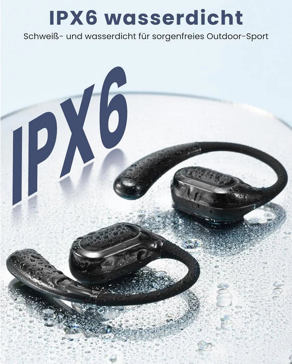 IPX6 AIRY SPORTS TWS In-Ear-Sportko<wbr/>pfhörer Headset Bluetooth 5.0 schwarz