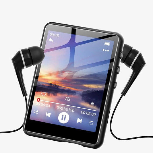 SWOFY 128GB MP3-Player mit Bluetooth 5.3-2,4-Zoll Touchscreen, HiFi-Klang,