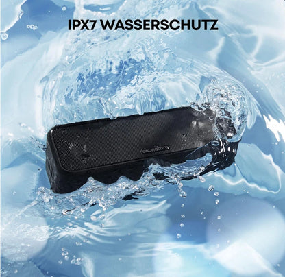 Soundcore 3 Robuster Outdoor Bluetooth Lautsprecher IP68 16W BassUp™ 2.0