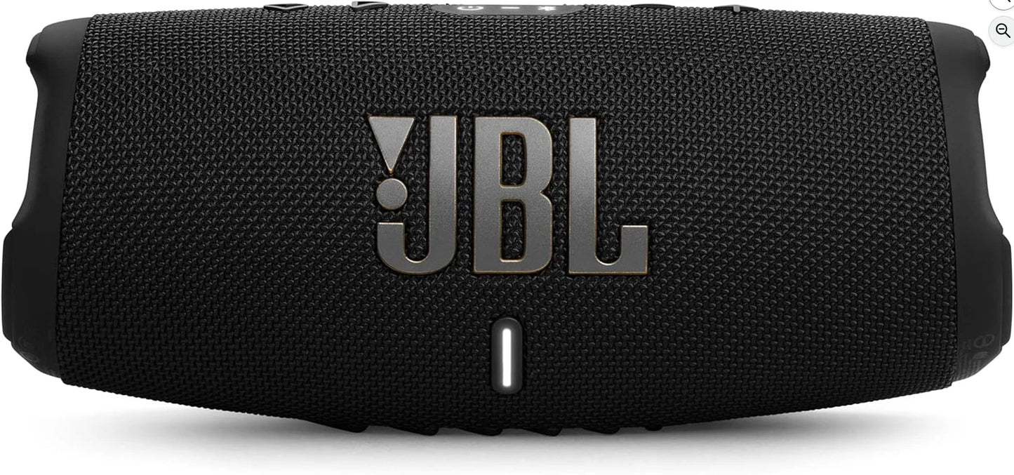 JBL Charge 5 - Kabelloser Lautsprecher mit WLAN / Bluetooth - Schwarz - NEU OVP
