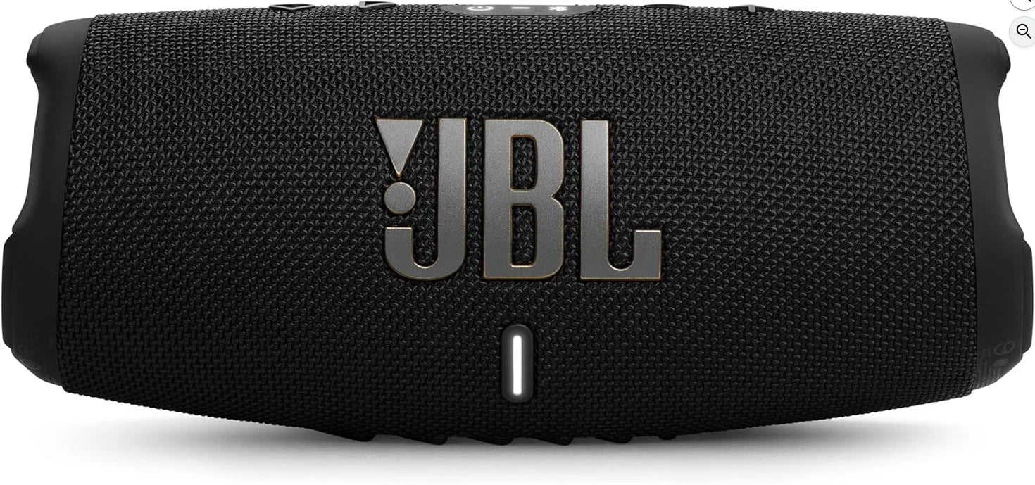 JBL Charge 5 - Kabelloser Lautsprecher mit WLAN / Bluetooth - Schwarz - NEU OVP