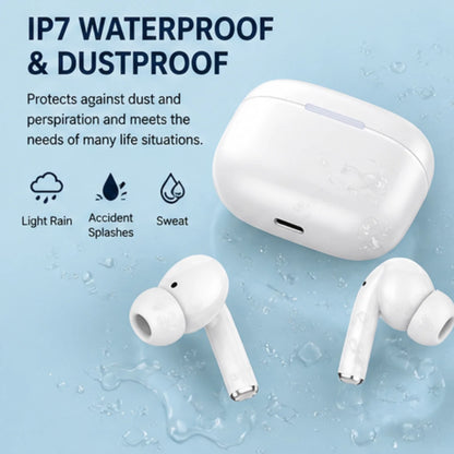 IPX7 Wireless SPORTS TWS In-Ear-Sportko<wbr/>pfhörer Headset Bluetooth 5.0 weiß