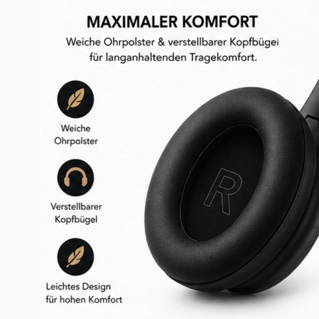 Soundcore Life Q30 Bluetooth Kopfhörer Kabellos Kopfhörer Schwarz Over Ear 40h