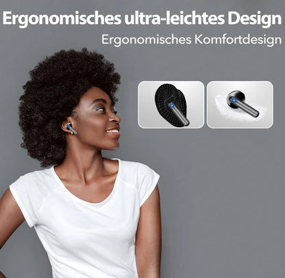 Wasserdicht TWS 2 In-Ear Bluetooth Kopfhörer Headset mit ANC Wasserschutz IPX5