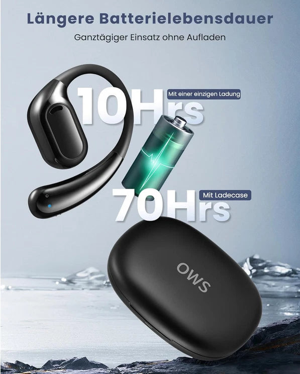 IPX6 AIRY SPORTS TWS In-Ear-Sportko<wbr/>pfhörer Headset Bluetooth 5.0 schwarz