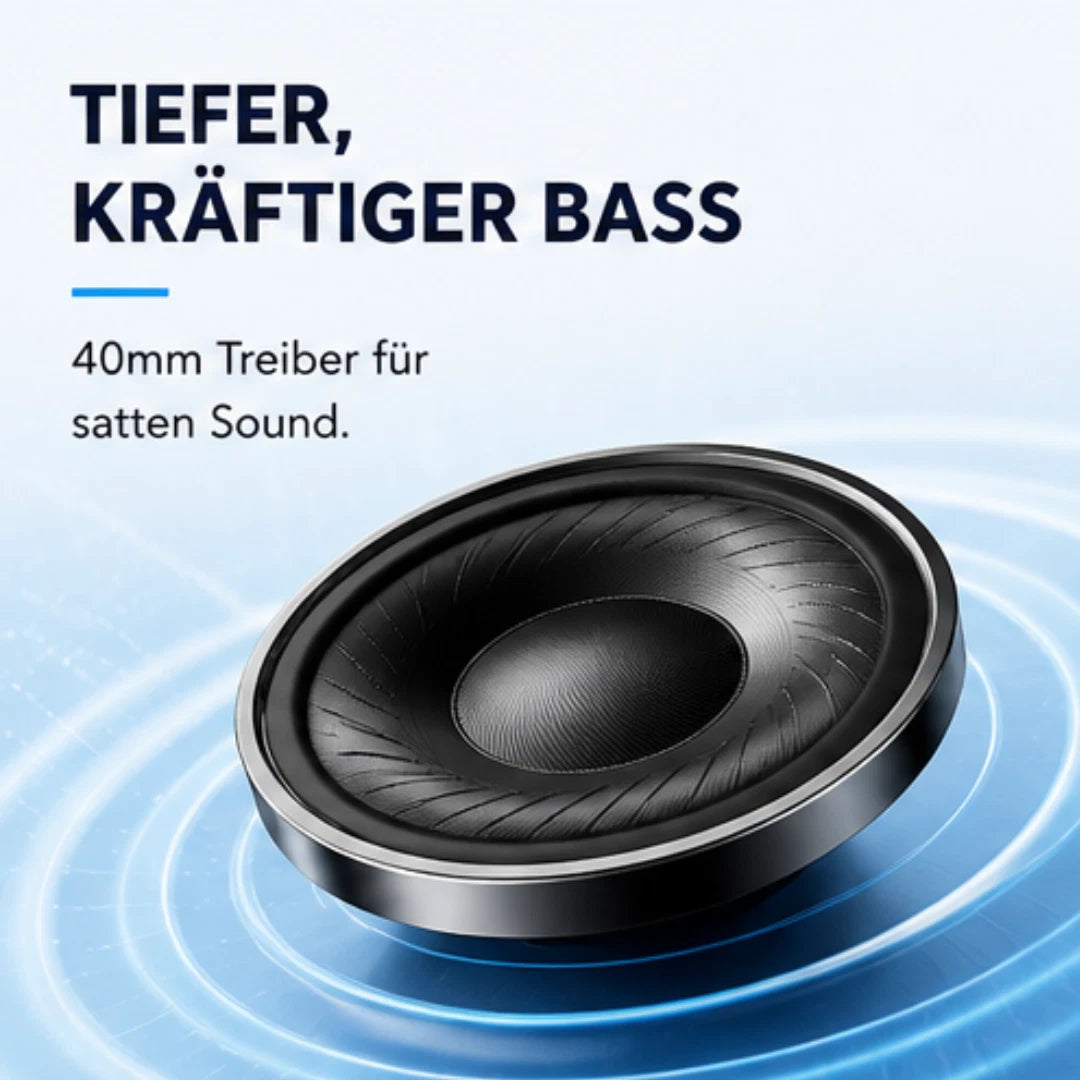 Soundcore by Anker Q20i Bluetooth Kopfhörer Over Ear Kabellos mit Hybrid ANC