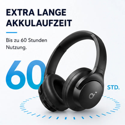 Soundcore by Anker Q20i Bluetooth Kopfhörer Over Ear Kabellos mit Hybrid ANC